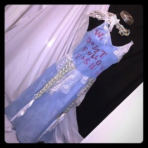 Lexa Vonn We Don't Follow Fashion couture gown
